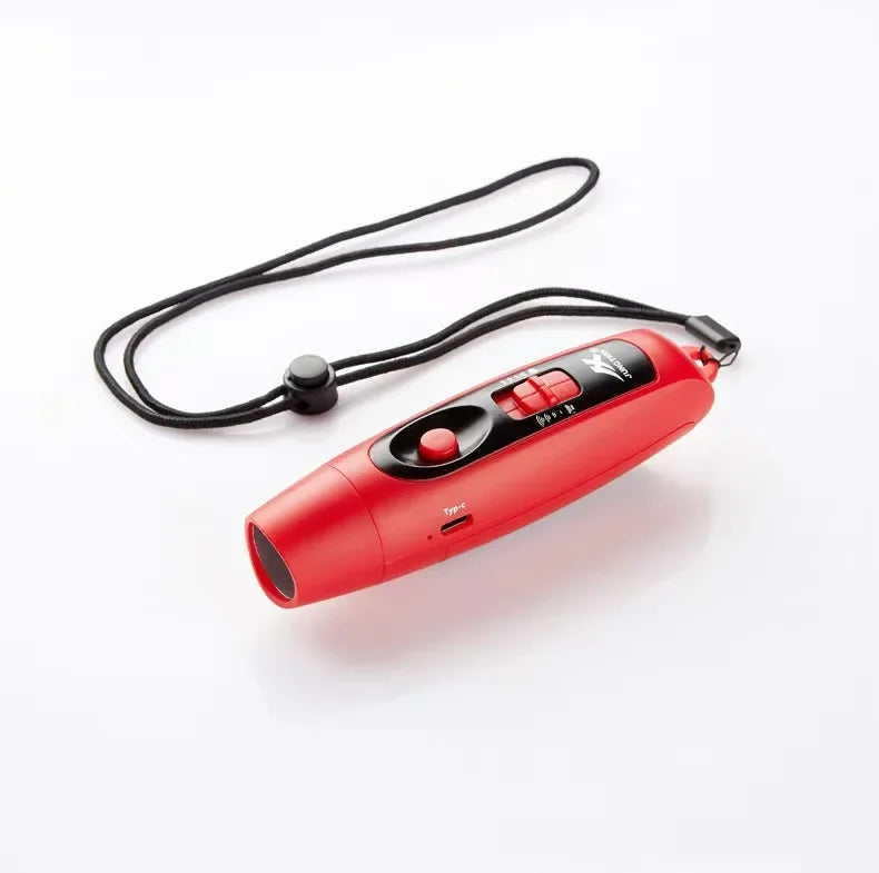 Electronic Whistle with Light, USB Charging, High Volume, Sports, Referee, Traffic, Pet Training, Outdoor