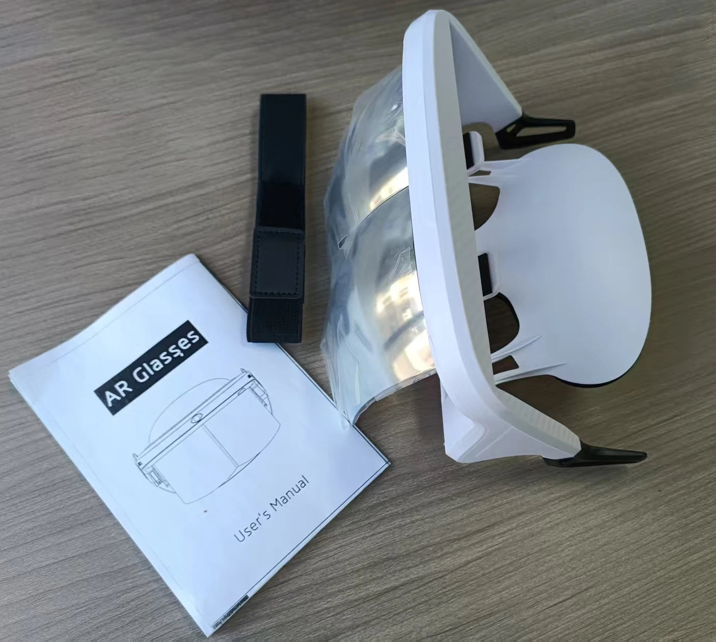 AR BOX 3D AR Headset ARBOX 3D Glasses Holographic Effect AR Effect Smart Helmet Cellphone Holder Smartphone Holder for 3D Effect