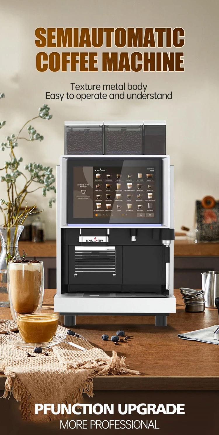 Home Use Automatic Coffee Machine Touch Screen Coffee Maker Espresso Coffee Machine