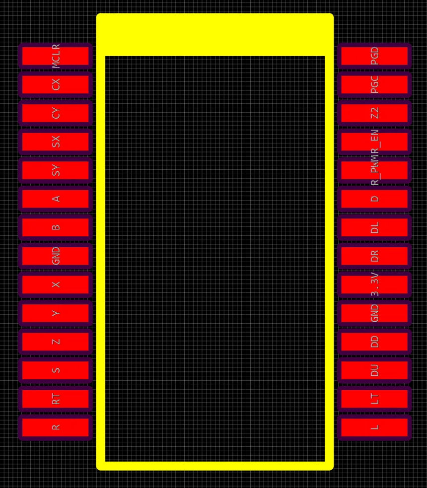 Gamecube NGC controller PCB GC+ plus 2.0