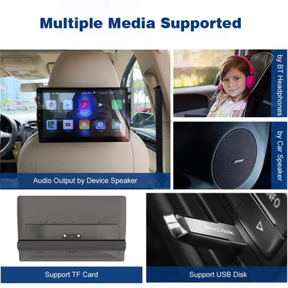 10 Inch Android Car Monitor Screen For Car TV Automotive Multimedia Touch Screen Android TV Monitor In The Car Headrest Monitor
