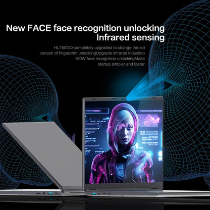 Factory Custom 16-inch Business Touch Screen Laptop with Core I3-8109U Supporting Face Recognition Function and Backlit Keyboard