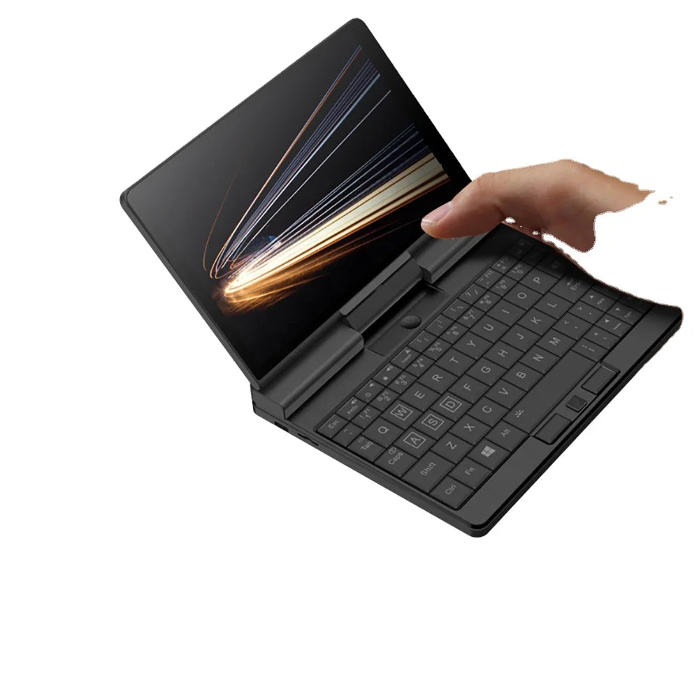 One-Netbook A1 Laptop 7 Inch Mini Advanced Configuration Work Laptop 2.4G/5G Dual Band Wifi Computer 1920*1200 Resolving Power