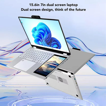 2025 NEW  Laptop  15.6  Inch High Configuration Computer  32GB 1TB SSD OEM Intel Business Laptop with  7 Inch Dual Touch Screen