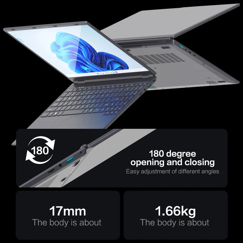 Factory Custom 16-inch Business Touch Screen Laptop with Core I3-8109U Supporting Face Recognition Function and Backlit Keyboard