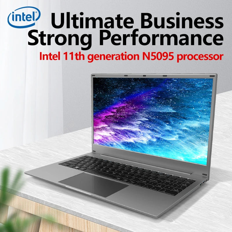 New Design 15.6'' Intel Notebook N5095 Win11 Laptop Computer China Factory Cheap Gaming Laptop Computers Laptops and Desktops