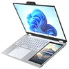 New Business Laptop Nuevo 15.6"+7" Dual Touch Screen 180 Degree Opening Win 11 Intel N95 Backlight Keyboard Double Screen Laptop
