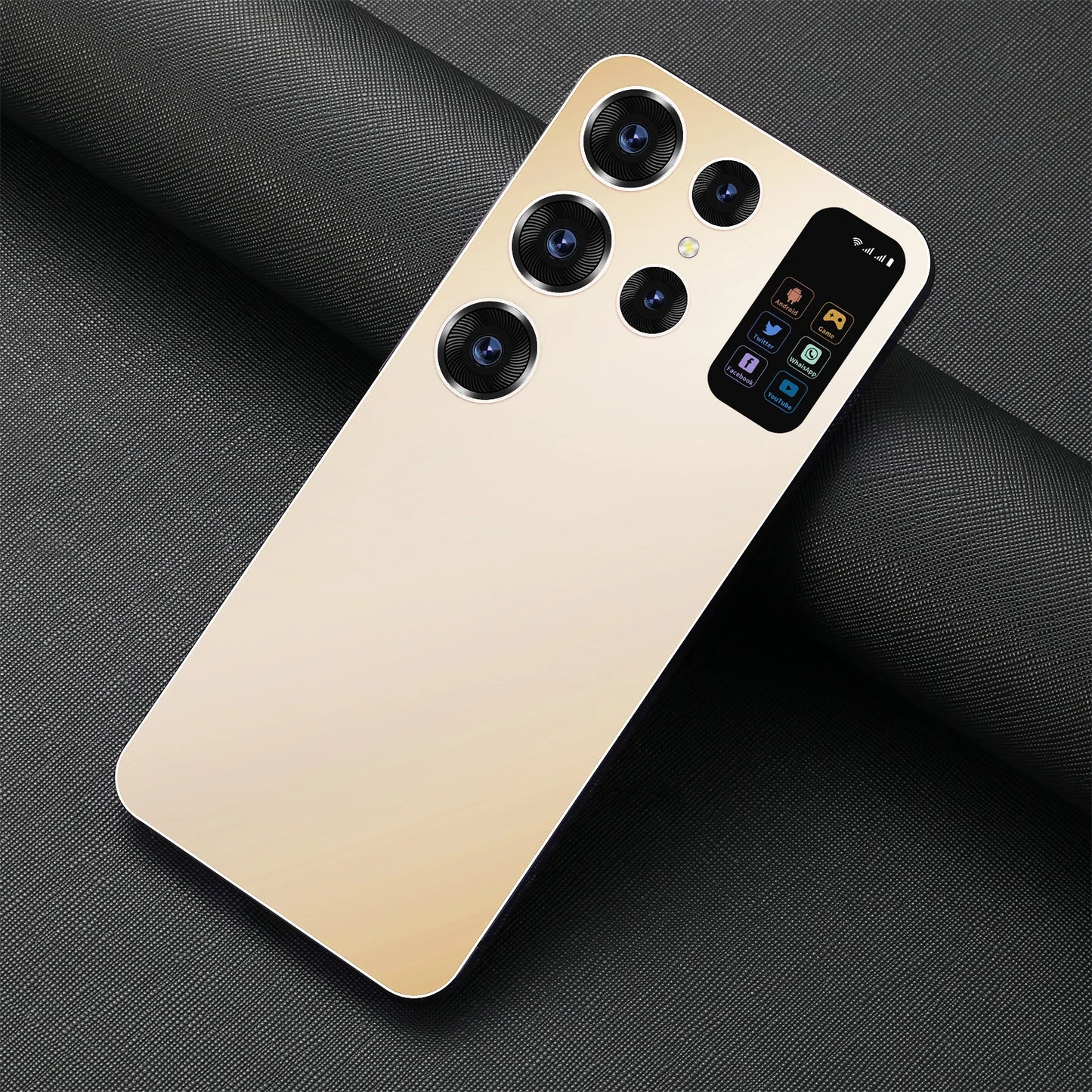 High Quality S24+ Ultra 5G Smartphone Unlocked Android 13.0 Cell Phone with Decacore CPU HD Screen Resolution 65W Quick Charge