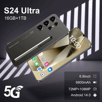 Tecni Pova 5 Pro Mobile Techno Cell Ultras SmartUltras Unlocked S24