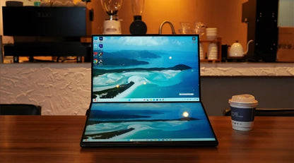 1260P Processor16+16 Inch Touch Dual Screen Double Monitor 32GB 1TB 2TB SSD Intel Core I7 10th Gen Business Laptop