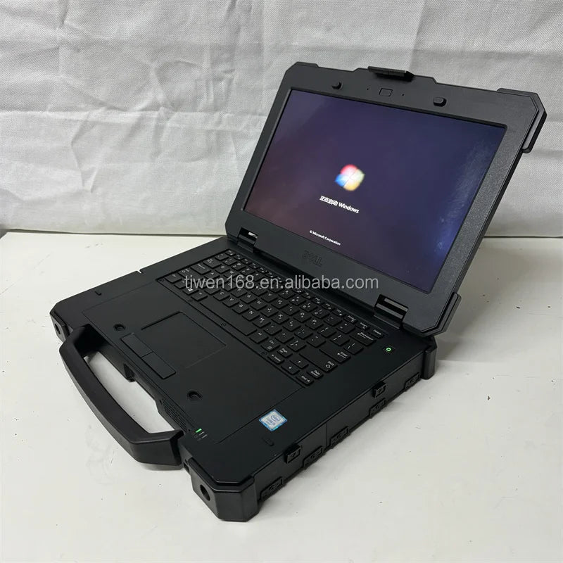 Used Laptop 14 Rugged Extreme 7414 I5-6300U RAM16GB SSD1TB WITH Double RJ-45 RS232 14INCH RGB Keyboard Orginal Second Computer