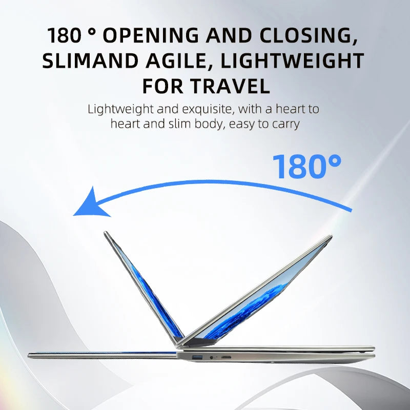 TOAI Factory Price 15.6" IPS Panel Intel N5095 Quad Core Business Laptop 16GB RAM 256GB SSD Windows 10 Pro Camera Brand New