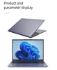 TOAI Factory Price 15.6" IPS Panel Intel N5095 Quad Core Business Laptop 16GB RAM 256GB SSD Windows 10 Pro Camera Brand New