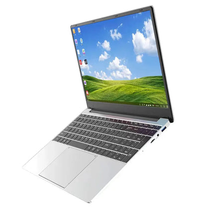 New15.6INCH Laptop  Lightweight Portable Business Office Game Book 16/32GB RAM 512/1024Gb ROM Notebook Computer