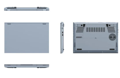 1260P Processor16+16 Inch Touch Dual Screen Double Monitor 32GB 1TB 2TB SSD Intel Core I7 10th Gen Business Laptop