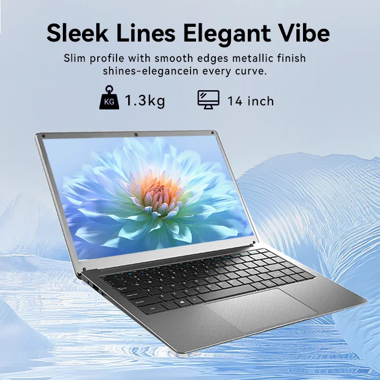 6GB+512GB N4000 Personal & Home Laptops 14 Inch Ordinateur Portable Oem Portable Laptop Notebook for Students Education