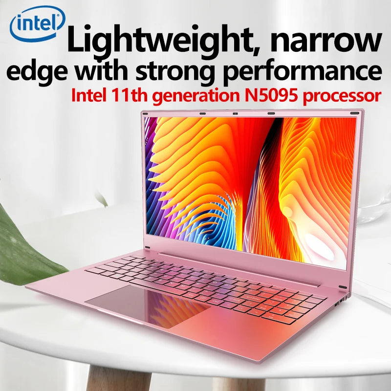 New Design 15.6'' Intel Notebook N5095 Win11 Laptop Computer China Factory Cheap Gaming Laptop Computers Laptops and Desktops