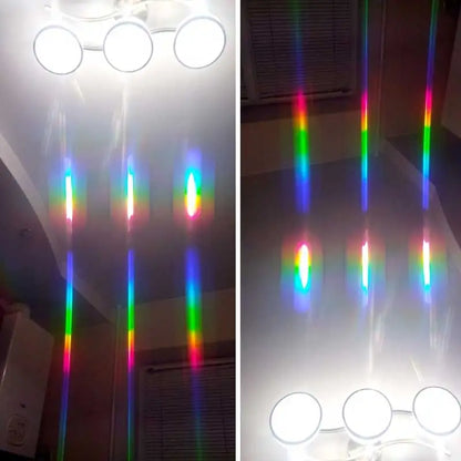 36x38mm Optical grate Trasmission Diffraction grating Teaching demonstration Spectrophotometer holographic imaging