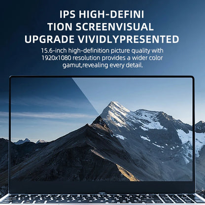 TOAI Factory Price 15.6" IPS Panel Intel N5095 Quad Core Business Laptop 16GB RAM 256GB SSD Windows 10 Pro Camera Brand New
