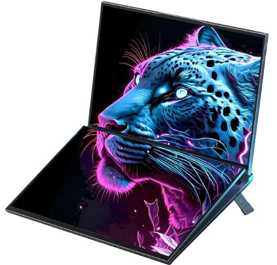 1260P Processor16+16 Inch Touch Dual Screen Double Monitor 32GB 1TB 2TB SSD Intel Core I7 10th Gen Business Laptop