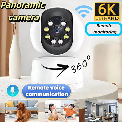 Xiaomi Remote Voice HD 360 Degree Panoramic 4G Monitor Indoor Auto Tracking Wireless Wifi 6K Home Night Vision Camera Smart Home