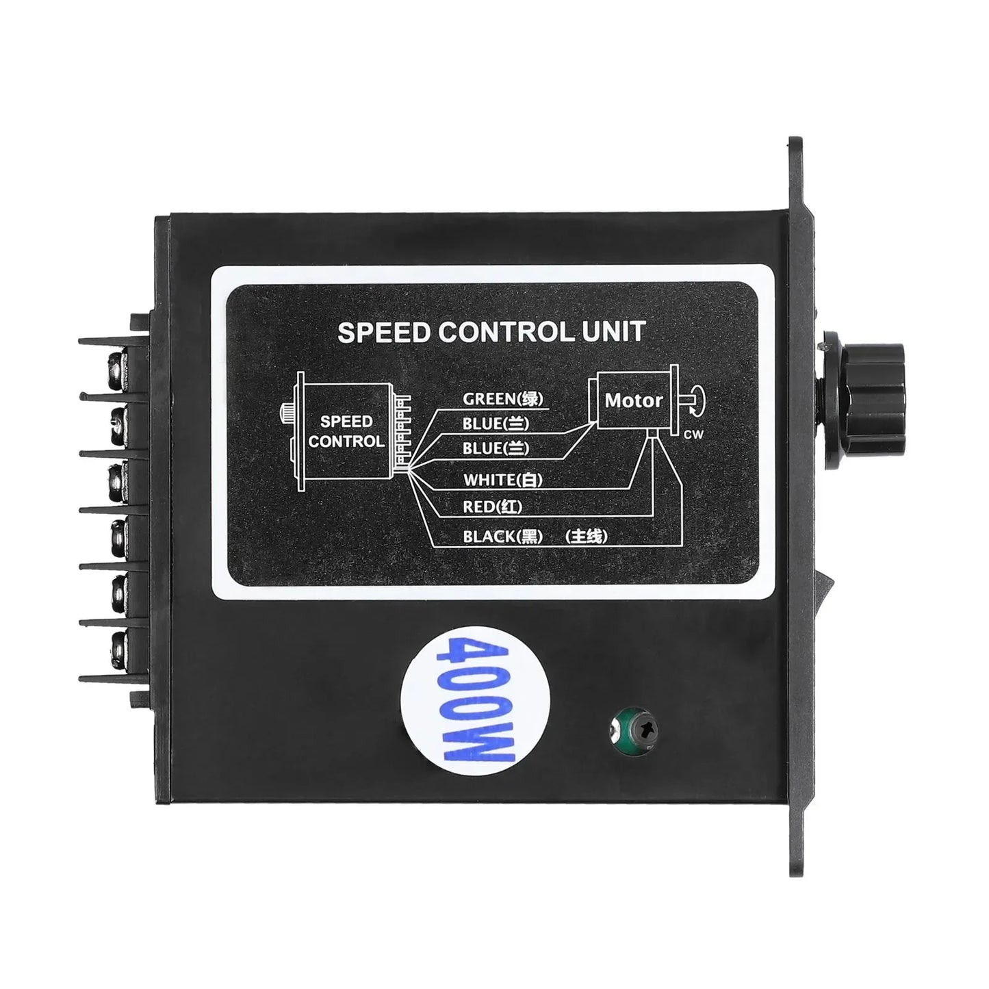 DIV 400W AC220V Motor Speed Controller Multifunctional Motor speed Regulator Controller Display Rate Target Value Settable