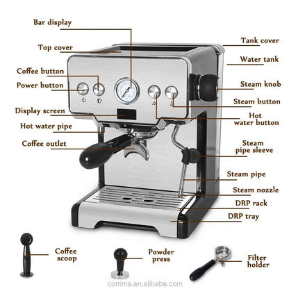 Household  Espresso Coffee Maker CRM3605 Small Cafe