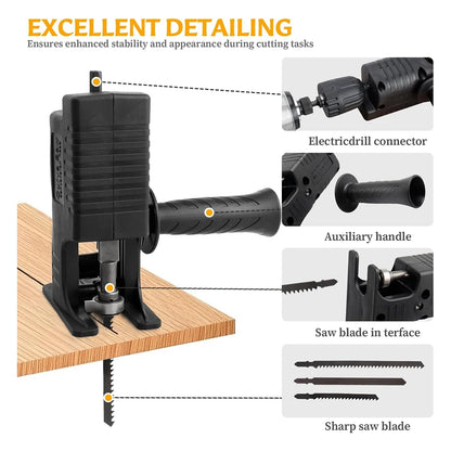 Handheld Electric Drill to Electric Saw Household Reciprocating Saw Small-scale Carpenter's Handheld Electric Tool Accessory Set