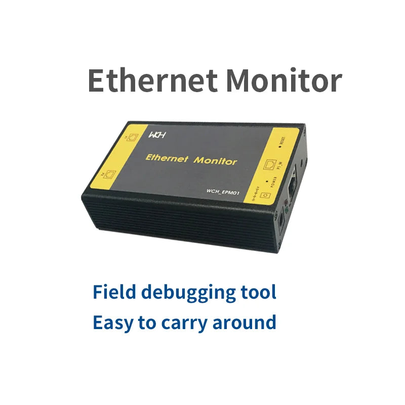 WCH Ethernet Monitor Network data acquisition/analysis Support wireshark/Network monitor software