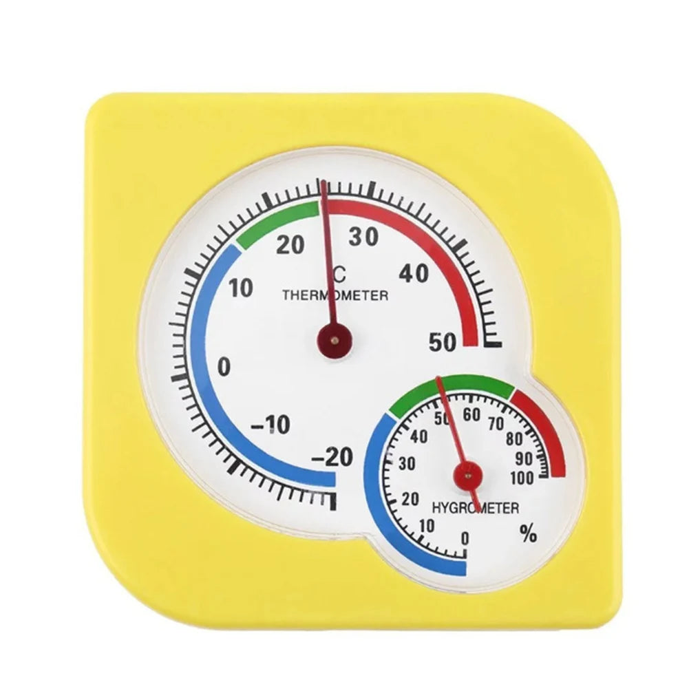 Temperature Humidity Sensor Large Numbers Temperature Humidity Monitor Gauge for Home/Room/ Outdoor/Offices/Display Mechanical