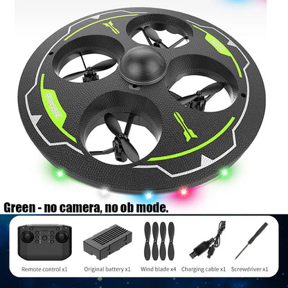 Drone with Camera Foam UAV Ufo Intelligent Obstacle Avoidance Aerial Aircraft Mini RC Helicopter Dron Toys for Kids Christmas