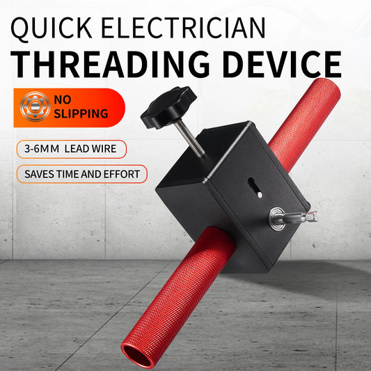 drill modification Electrician's wire threading Wiring Tools Electrician wire puller wire guide Labor-saving auxiliary tools