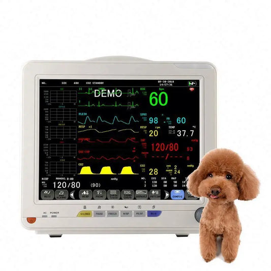 Multi-Parameter Veterinary Monitor Vet Blood Pressure Monitor Multi - Parameter Monitor for Dogs and Cats