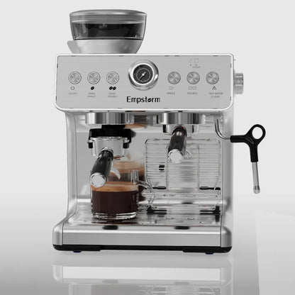 Semi-automatic Espresso & Coffee Making Machine Instant Hot for Home Office Car Hotel-Electric Power Source