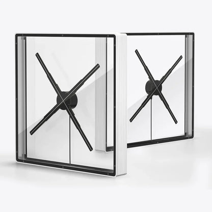 App Holographic Equipment 46cm 3d Led Fan Holograma Video Projecteur Advertising Ekran 3d Hologram Display for Showroom