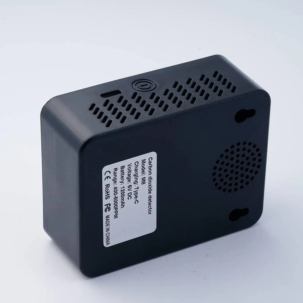 Portable Carbon Dioxide Air Temperature And Humidity Air Quality Monitor