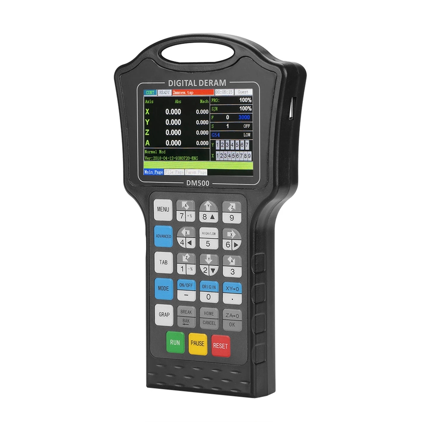 1 Set Handheld 3/4  Controller CNC Control System for Router Engraver Engraver Control System Controller Handheld Controller