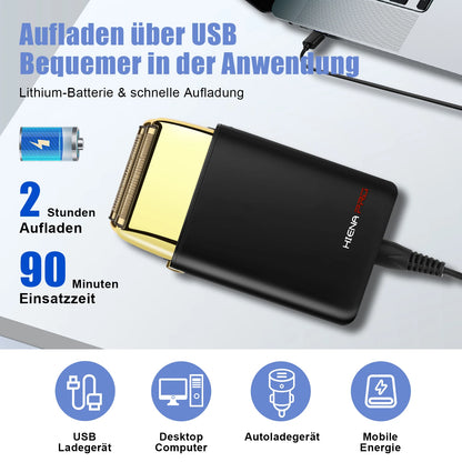 HIENA Electric shaving machine professional barber machines timmer machine men shaving razor man head mini electric shaver body