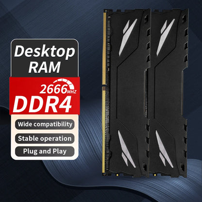 ENVINDA Memoria Ram DDR4 8gb 16gb 2666mhz 3200mhz DDR4 Desktop Memory 288pin Udimm XMP2.0 Heatsink for Motherboar