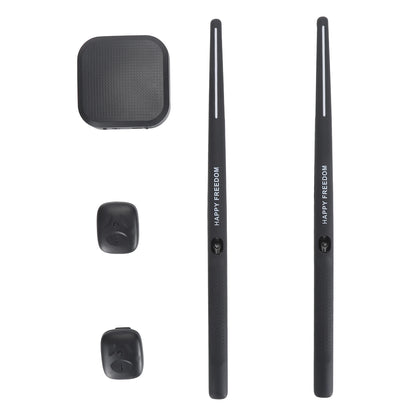 Virtual Drum Kit Portable Virtual Reality Drum Set Electronic Drum Set for Beginners Children Adults