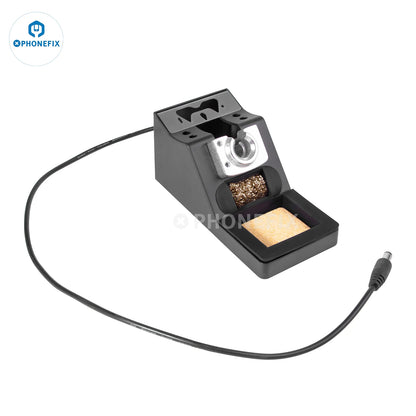 Universal C210 C245 C115 Soldering Iron Stand Solder Handle Bracket Welding Tools Rapid Metal Sleeper Base for JBC Aifen Aixun