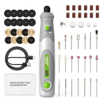 Electric Drill Small Multifunctional Hand Held Polishing Charging Grinding Pen Miniature Household Carving Tool Combination