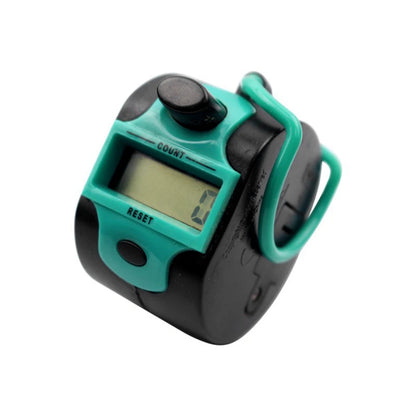 Handheld LED electronic counter 5-digit handheld LCD display electronic motion counting tool