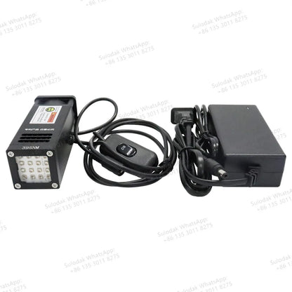 Rechargeable portable UV LED lamp Detection car paint curing sheet metal gray flaw detection