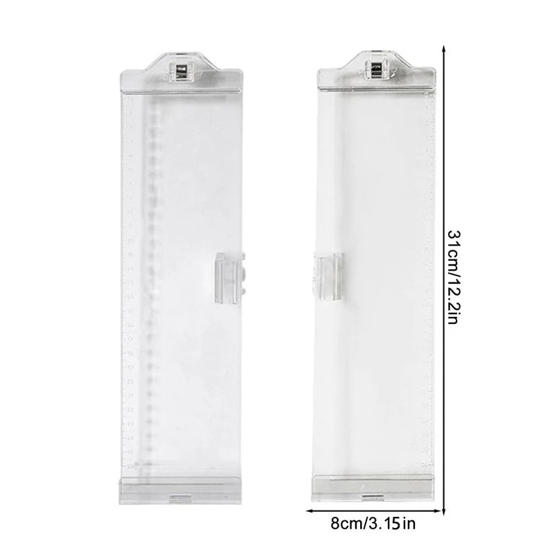 1/2PCS Monitor Memo Board Memo Display Side Panel Computer Side Panel Stable Transparent Computer Monitor Message Board