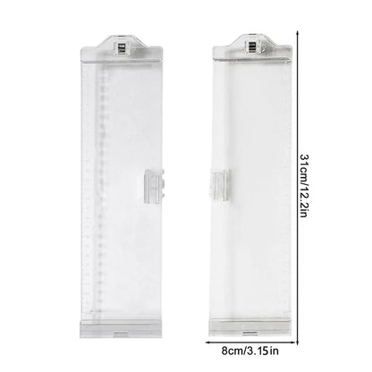 1/2PCS Monitor Memo Board Memo Display Side Panel Computer Side Panel Stable Transparent Computer Monitor Message Board