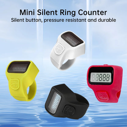 Digital LED Counter Electronic Finger Clicker Electronic Counting Convenient Tool People Flow Counter Easy To Use Counter