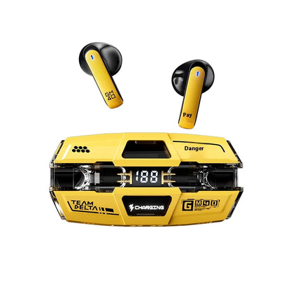 TWS Wireless Headset Bluetooth 5.4 GM40 Gaming Headset Stereo Audio Headset HiFi Dual Mode Headset for Gaming Music