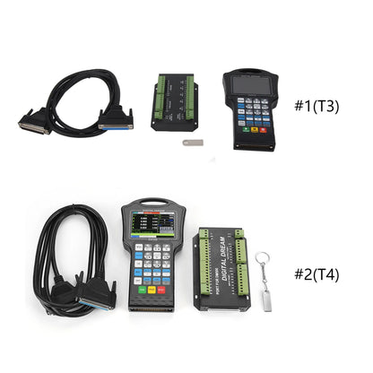 1 Set Handheld 3/4  Controller CNC Control System for Router Engraver Engraver Control System Controller Handheld Controller