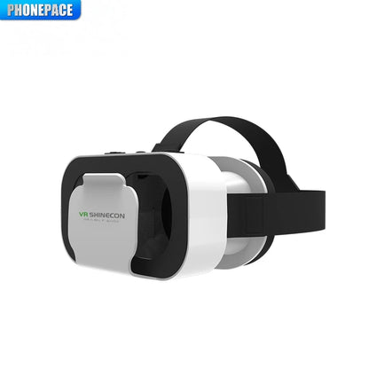 VR Glasses 3D Headset Virtual Reality Device Helmet Goggles Lenses Mobile Smartphone Smart Phone Cell Realidade Viar VR